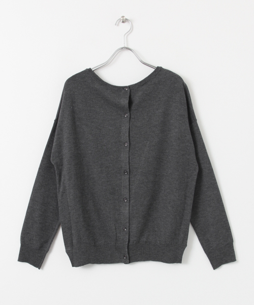 URBAN RESEARCH Sonny Label(アーバンリサーチサニーレーベル)の「Sonny Label 2WAYフロントタックニット(ニット/セーター・レディース・グレー/オレンジ系その他/キャメル/グリーン・FREE)」の14枚目の写真