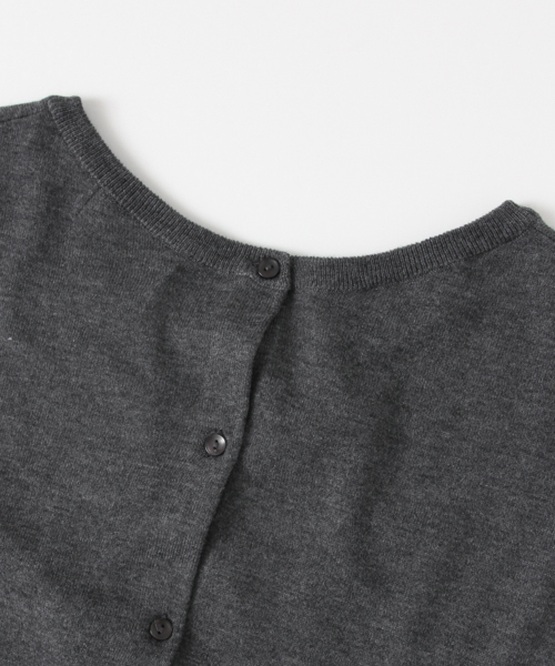 URBAN RESEARCH Sonny Label(アーバンリサーチサニーレーベル)の「Sonny Label 2WAYフロントタックニット(ニット/セーター・レディース・グレー/オレンジ系その他/キャメル/グリーン・FREE)」の5枚目の写真