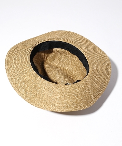 FREAK'S STORE(フリークスストア)の「ミックスブレードハット 【高橋愛 着用】(ハット・レディース・ホワイト/グレー/ベージュ・FREE)」の4枚目の写真