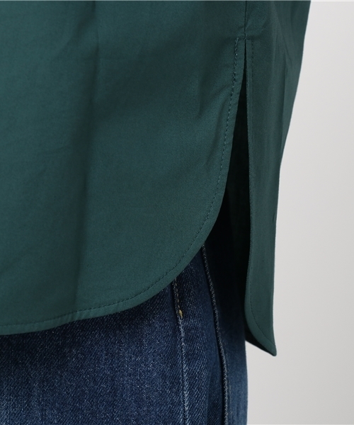HELIOPOLE（エリオポール）の「タイプライターフレアスリーブブラウス（シャツ/ブラウス・レディース・ブラウン/グリーン・38）」の9枚目の写真