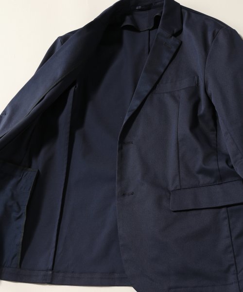 セール】【Begin掲載】TCストレッチ パッカブルセットアップ