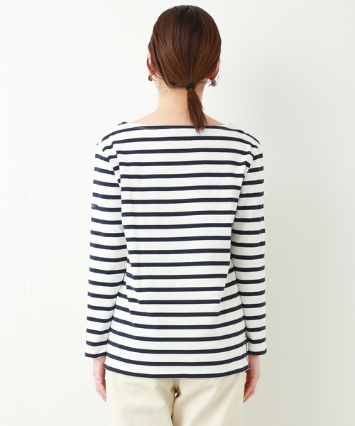 MARBLE WALTS（マーブルワルツ）の「ボーダーカットソー（Tシャツ/カットソー・レディース・ホワイト×グレー/ブルー系その他/イエロー系その他/ホワイト×ネイビー・SMALL/MEDIUM/LARGE）」の8枚目の写真