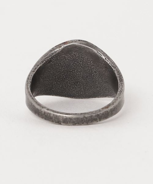 Vaya Con Dios（ヴァヤコンディオス）の「【VayaConDios/ ヴァヤコンディオス】ステンレス製ソフトアーマーリング（リング・メンズ・ブラック/シルバー/アンティークシルバー/シルバー系その他・#17/#19/#21）」の5枚目の写真