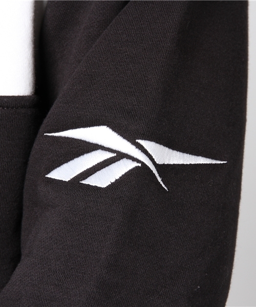 Reebok（リーボック）の「【2017秋冬】フーディー [LF HOODIE]（パーカー・メンズ・ブラック/ホワイト・XX-LARGE/X-LARGE/LARGE/MEDIUM/X-SMALL/XXX-LARGE/SMALL）」の9枚目の写真