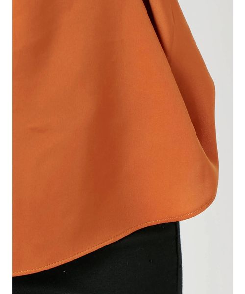 EMODA(エモダ)の「ワイドウエストシャツ(シャツ/ブラウス・レディース・ホワイト/ブラック/オレンジ・FREE)」の15枚目の写真