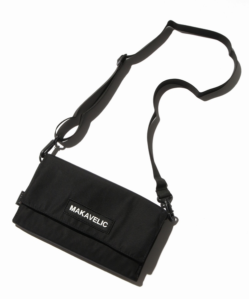 MAKAVELIC（マキャベリック）の「MAKAVELIC / マキャベリック : 2WAY SACOCHE#（ボディバッグ/ウエストポーチ・メンズ・ブラック/ネイビー・FREE）」の2枚目の写真