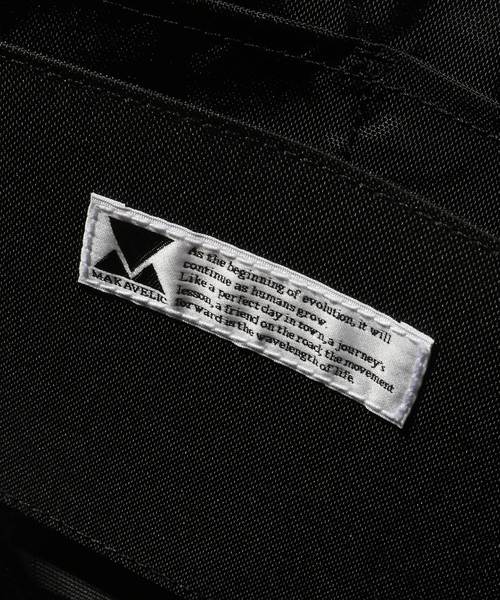 MAKAVELIC（マキャベリック）の「MAKAVELIC / マキャベリック : 2WAY SACOCHE#（ボディバッグ/ウエストポーチ・メンズ・ブラック/ネイビー・FREE）」の6枚目の写真