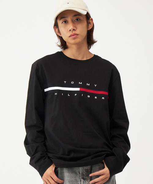 オンライン限定】トミーヒルフィガーロゴロングスリーブTシャツ / TINO