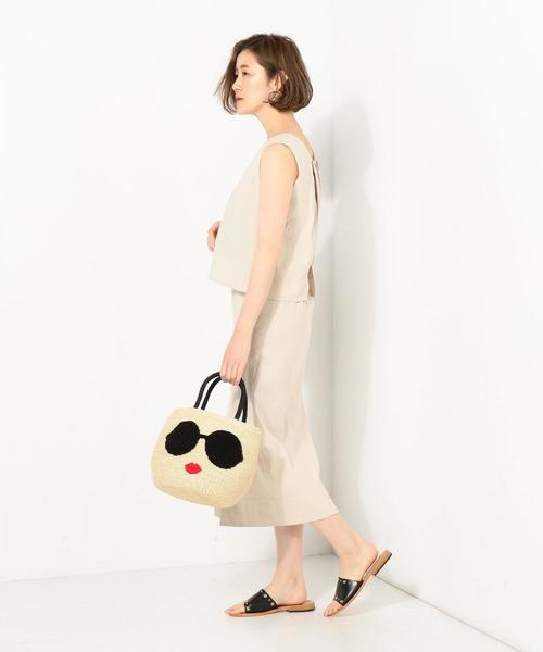 a-jolie（アジョリー）の「a-jolie SMILEサングラス カゴバッグ