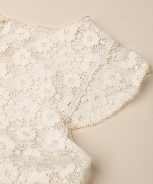 CORTES WORKS（コルテスワークス）の「【NET販売限定】SHIRRING CHIFFON（ワンピース・レディース・ベージュ・38）」の4枚目の写真