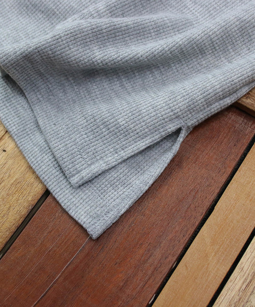 Confirm（コンファーム）の「Confirm / コンファーム ワッフルスクエアロングタンク（タンクトップ・メンズ・ホワイト系その他/ブラック/グレー・M/L）」の13枚目の写真