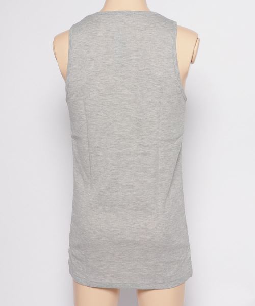 Confirm（コンファーム）の「Confirm / コンファーム ワッフルスクエアロングタンク（タンクトップ・メンズ・ホワイト系その他/ブラック/グレー・M/L）」の5枚目の写真