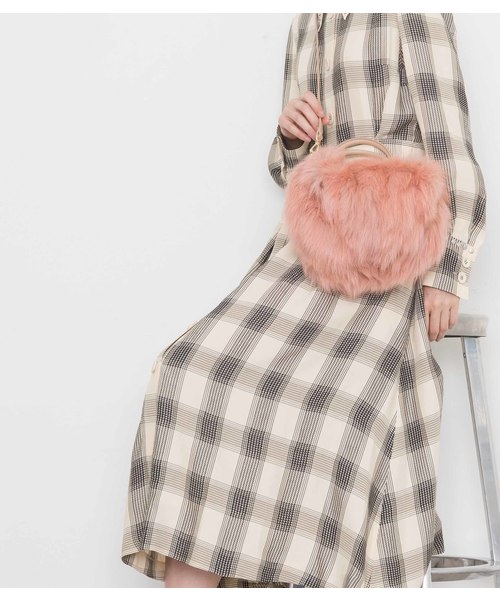 SMIRNASLI GEM,（ｻﾐｰﾙﾅｽﾘ ｼﾞｪﾑ）の「【SMIRNASLI】Fox Fur Bag 