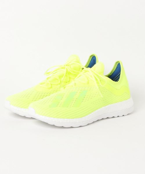 adidas（アディダス）の「adidas X18+ TR (BB7420)（スニーカー・メンズ・ブルー/イエロー・27.5/26.5/26）」の2枚目の写真