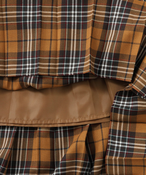 LOWRYS FARM(ローリーズファーム)の「タータンチェックプリーツスカート 821534(スカート・レディース・ベージュ/ブラウン/ネイビー・FREE)」の14枚目の写真