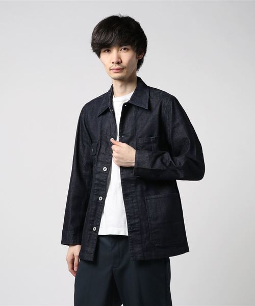 日本製ストレッチデニムカバーオール カバーオール British Green ブリティッシュグリーン のファッション通販 Zozotown