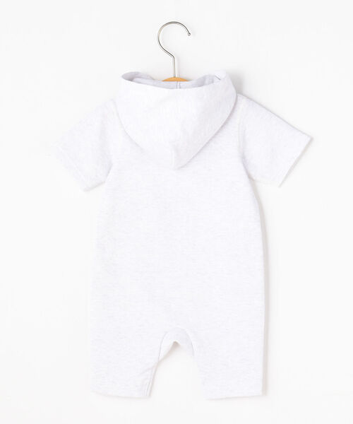Champion（チャンピオン）の「【SHIPS KIDS別注】CHAMPION:フード ロンパース（ロンパース・キッズ・グレー/ブルー/ナチュラル/イエロー・80/70）」の5枚目の写真