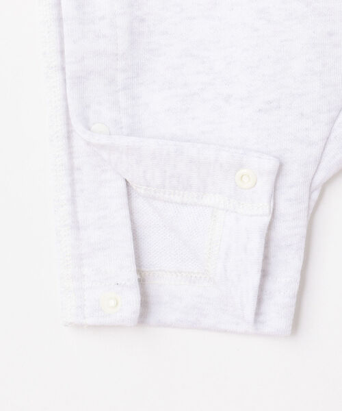 Champion（チャンピオン）の「【SHIPS KIDS別注】CHAMPION:フード ロンパース（ロンパース・キッズ・グレー/ブルー/ナチュラル/イエロー・80/70）」の9枚目の写真