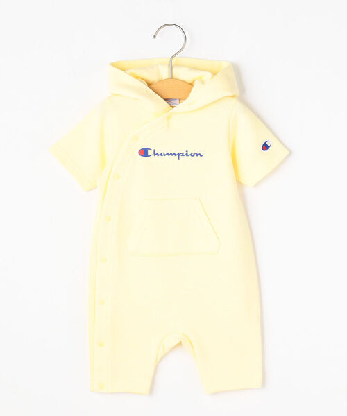 Champion（チャンピオン）の「【SHIPS KIDS別注】CHAMPION:フード ロンパース（ロンパース・キッズ・グレー/ブルー/ナチュラル/イエロー・80/70）」の14枚目の写真