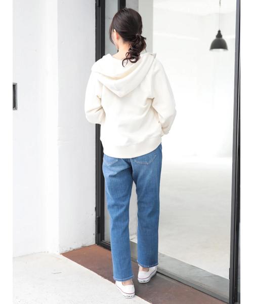 AMERICAN HOLIC（アメリカンホリック）の「テーパードデニム（デニムパンツ・レディース・インディゴブルー/ライトインディゴブルー/ワンウォッシュ・S/M/L/XS/XXS）」の14枚目の写真