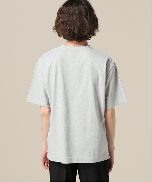 417 EDIFICE(フォーワンセブンエディフィス)の「リネンストライプ コットンテンジク TEE(Tシャツ/カットソー・メンズ・ホワイト/チャコールグレー・SMALL/MEDIUM/LARGE)」の11枚目の写真
