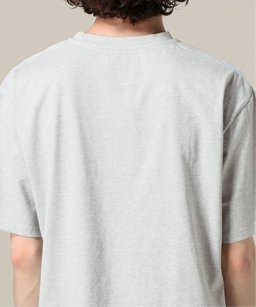 417 EDIFICE(フォーワンセブンエディフィス)の「リネンストライプ コットンテンジク TEE(Tシャツ/カットソー・メンズ・ホワイト/チャコールグレー・SMALL/MEDIUM/LARGE)」の7枚目の写真