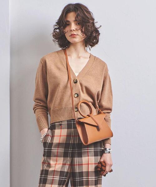 UNITED ARROWS - UWSC Ｖネックショートカーディガン UNITED ARROWS（ユナイテッドアローズ）の「UWSC Vネック ショート