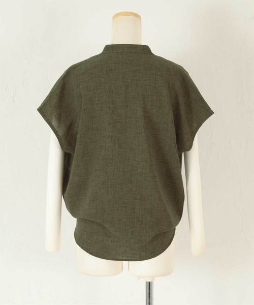 titivate(ティティベイト)の「2wayカシュクールブラウス(シャツ/ブラウス・レディース・ブラック/ブラウン/オフホワイト/カーキ・S/M)」の14枚目の写真
