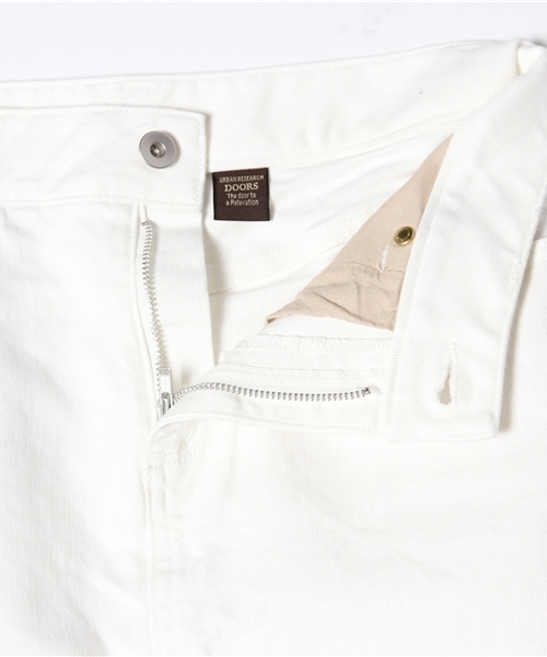 URBAN RESEARCH DOORS WOMENS（アーバンリサーチ ドアーズ ウィメンズ）の「DOORS 5Pストレッチスカート（スカート・レディース・ホワイト・36/38/40）」の4枚目の写真