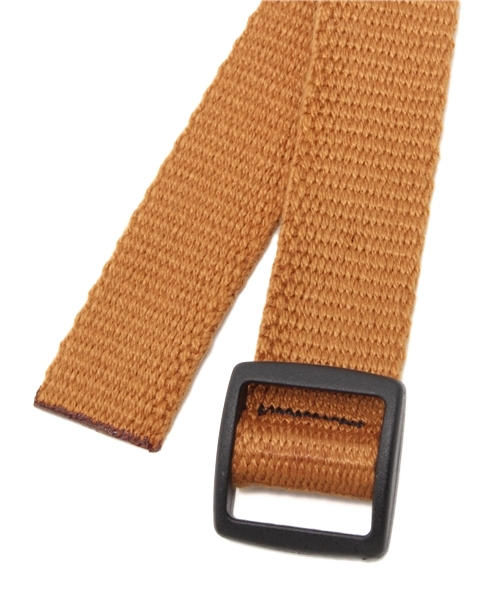 BEAMS（ビームス）の「○BISON DESIGNS / SOLID BELT（ベルト・メンズ・ゴールド/ブルー・MEDIUM）」の4枚目の写真