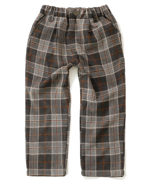 devirock(デビロック)の「チェックワイドパンツ(その他パンツ・キッズ・グレー系その他/ブルー系その他/レッド系その他/グレー系その他2・110cm/100cm/120cm/130cm/140cm/150cm/160cm)」の14枚目の写真