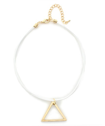 WEGO | WEGO/トライアングルチョーカー(ネックレス)