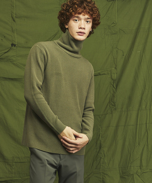 MAISON SPECIAL�i���]���X�y�V�����j�́u�yZOZOTOWN����z�g�􂦂�TECH SERIES�h�n�C�c�C�X�g�l�҂݃R�b�g���^�[�g���l�b�N�j�b�g �yMAISON SPECIAL/���]���X�y�V�����z�i�j�b�g/�Z�[�^�[�j�v�b�J�[�L