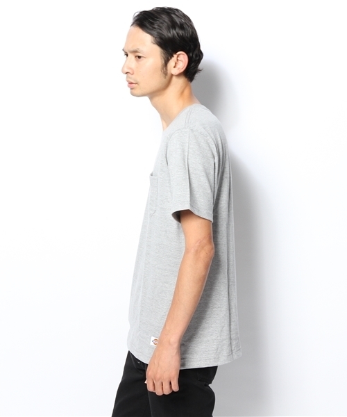 Dickies（ディッキーズ）の「クルーネックポケットTシャツ（Tシャツ/カットソー・メンズ・ホワイト/ブラック/ヘザ－グレー・MEDIUM/LARGE/X-LARGE）」の11枚目の写真