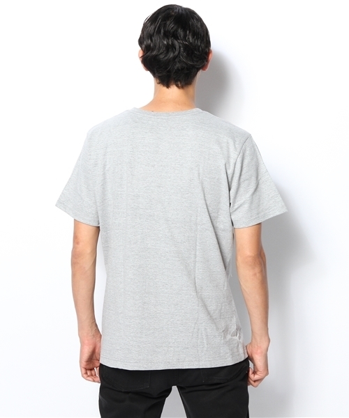 Dickies（ディッキーズ）の「クルーネックポケットTシャツ（Tシャツ/カットソー・メンズ・ホワイト/ブラック/ヘザ－グレー・MEDIUM/LARGE/X-LARGE）」の4枚目の写真