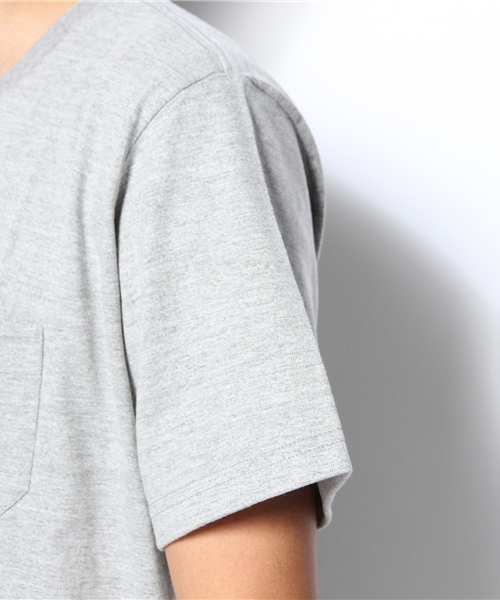 Dickies（ディッキーズ）の「クルーネックポケットTシャツ（Tシャツ/カットソー・メンズ・ホワイト/ブラック/ヘザ－グレー・MEDIUM/LARGE/X-LARGE）」の6枚目の写真