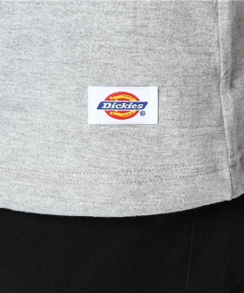 Dickies（ディッキーズ）の「クルーネックポケットTシャツ（Tシャツ/カットソー・メンズ・ホワイト/ブラック/ヘザ－グレー・MEDIUM/LARGE/X-LARGE）」の8枚目の写真