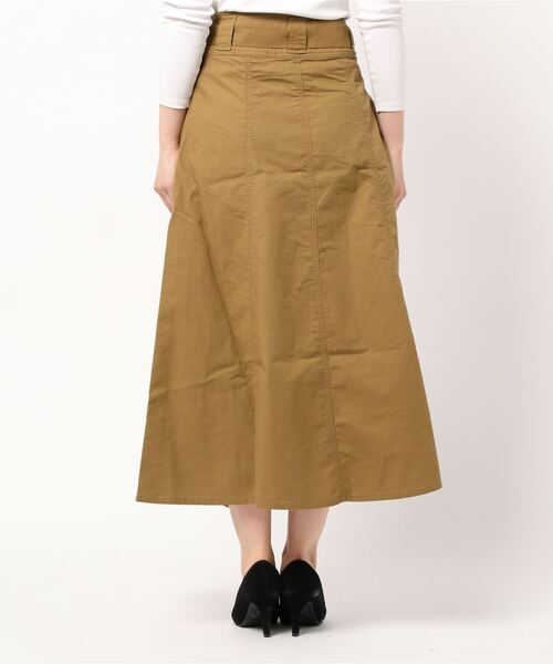 Moname（モナーム）の「フレアスカート（スカート・レディース・モスグリーン/キャメル/キナリ/ブラック・M/S）」の12枚目の写真