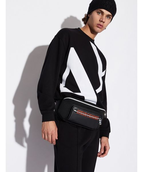 ARMANI EXCHANGE（アルマーニエクスチェンジ）の「【A|Xアルマーニ エクスチェンジ】ビッグAXロゴ　スウェットトップス（スウェット・メンズ・ホワイト/ブラック・LARGE/X-SMALL/X-LARGE/SMALL/MEDIUM）」の9枚目の写真