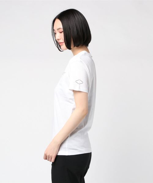 REPLAY(リプレイ)の「ピーマコットンジャージー Tシャツ(Tシャツ/カットソー・レディース・ホワイト×ホワイト・SMALL/LARGE/MEDIUM)」の2枚目の写真