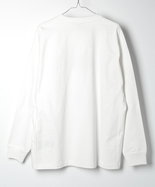 NUMERALS（ヌメラルズ）の「[NUMERALS]度詰めクルーネックロンT（Tシャツ/カットソー・メンズ・ブラック/ホワイト/イエロー・MEDIUM/LARGE）」の4枚目の写真