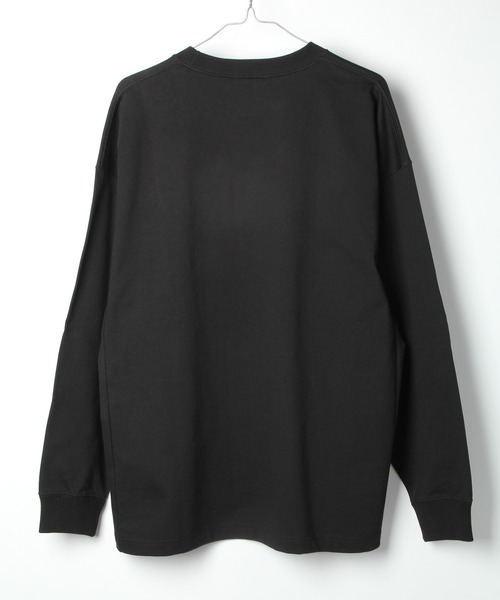 NUMERALS（ヌメラルズ）の「[NUMERALS]度詰めクルーネックロンT（Tシャツ/カットソー・メンズ・ブラック/ホワイト/イエロー・MEDIUM/LARGE）」の5枚目の写真