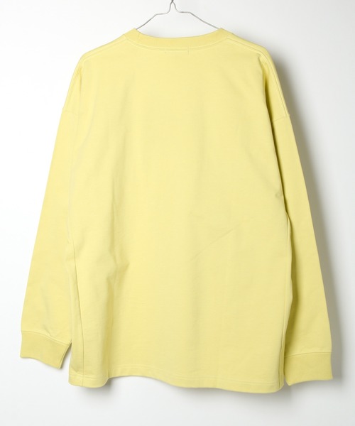 NUMERALS（ヌメラルズ）の「[NUMERALS]度詰めクルーネックロンT（Tシャツ/カットソー・メンズ・ブラック/ホワイト/イエロー・MEDIUM/LARGE）」の6枚目の写真