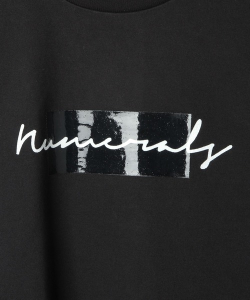 NUMERALS（ヌメラルズ）の「[NUMERALS]度詰めクルーネックロンT（Tシャツ/カットソー・メンズ・ブラック/ホワイト/イエロー・MEDIUM/LARGE）」の9枚目の写真
