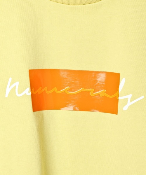 NUMERALS（ヌメラルズ）の「[NUMERALS]度詰めクルーネックロンT（Tシャツ/カットソー・メンズ・ブラック/ホワイト/イエロー・MEDIUM/LARGE）」の10枚目の写真
