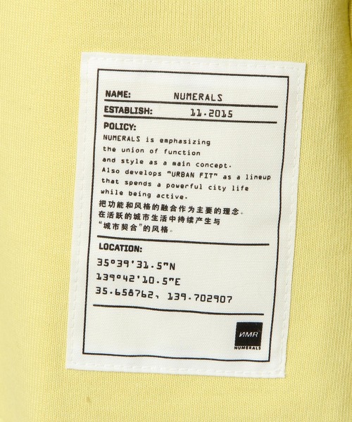 NUMERALS（ヌメラルズ）の「[NUMERALS]度詰めクルーネックロンT（Tシャツ/カットソー・メンズ・ブラック/ホワイト/イエロー・MEDIUM/LARGE）」の13枚目の写真