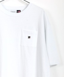 CONVERSE | CONVERSE/コンバース ビッグシルエット USAコットン ロゴ ワンポイント刺繍 ポケット Tシャツ(Tシャツ/カットソー)