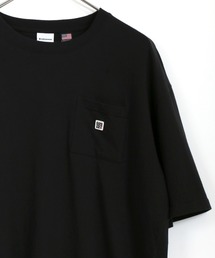 CONVERSE | CONVERSE/コンバース ビッグシルエット USAコットン ロゴ ワンポイント刺繍 ポケット Tシャツ(Tシャツ/カットソー)