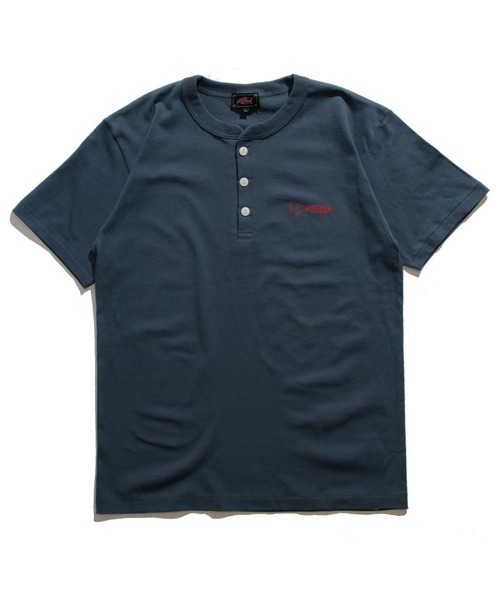 Bottle opener 1p Henry ss Tee ヘンリーネック（Tシャツ/カットソー）｜ROTAR（ローター）