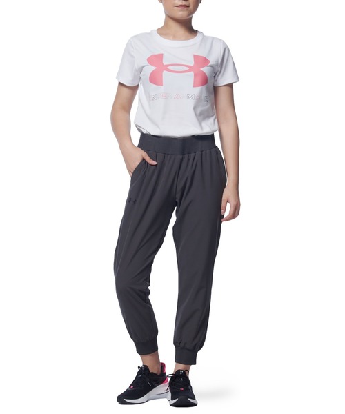 UNDER ARMOUR(アンダーアーマー)の「UAメッシュ ライナー クロップパンツ(トレーニング/WOMEN)(その他パンツ・レディース・ブラック/ダークグレー・SM/XL/LG/MD)」の5枚目の写真